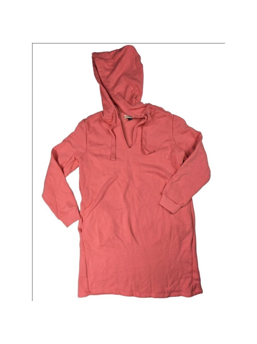 Universal Thread Light Orange Hooded Tunic Size XS